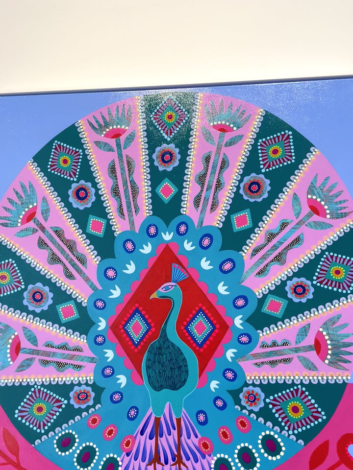 Hidden Jewel - Framed 37.5x37.5 on Canvas [AR]