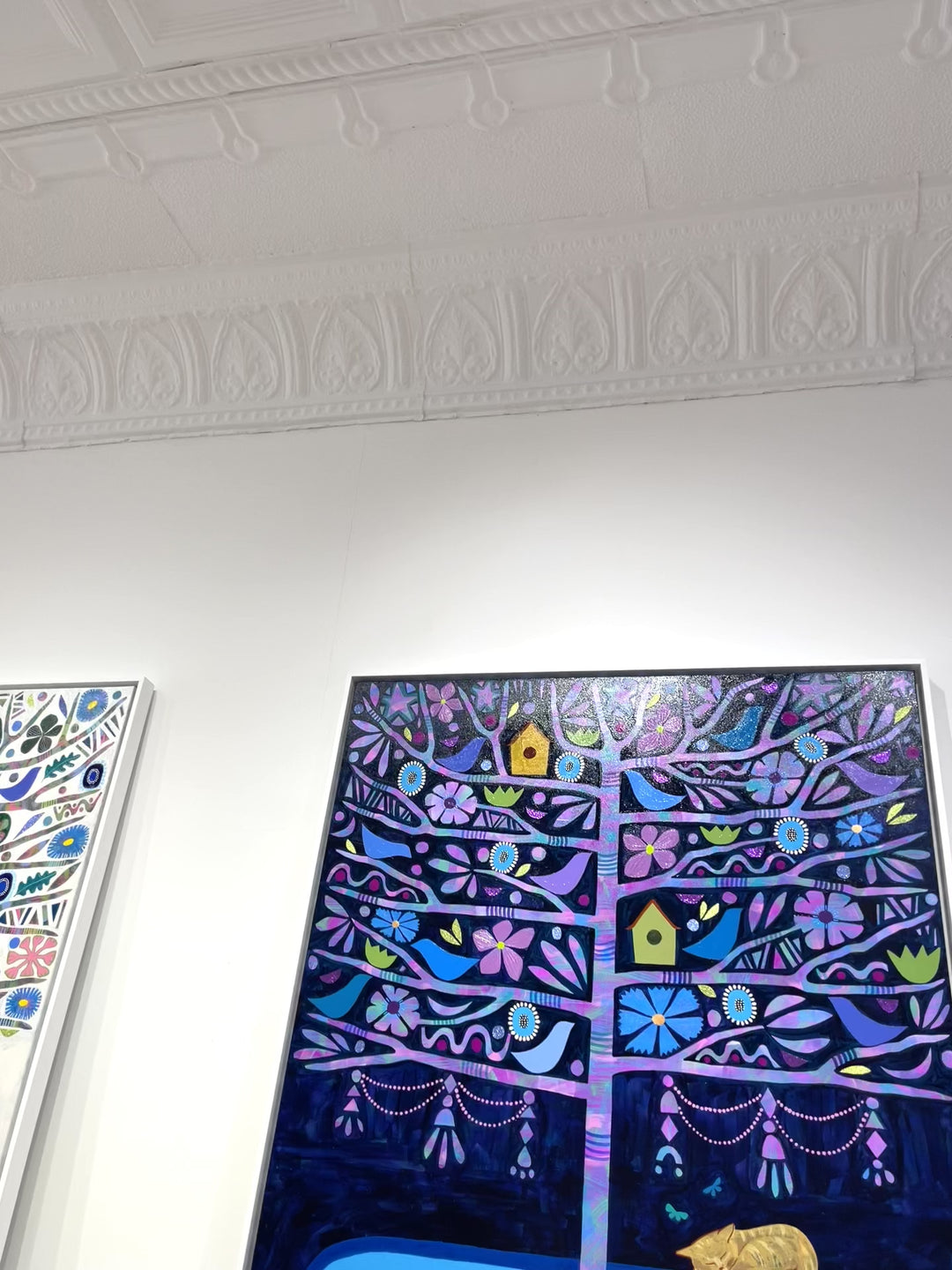 All Is Calm, All Is Bright - Framed 62x50 on Canvas