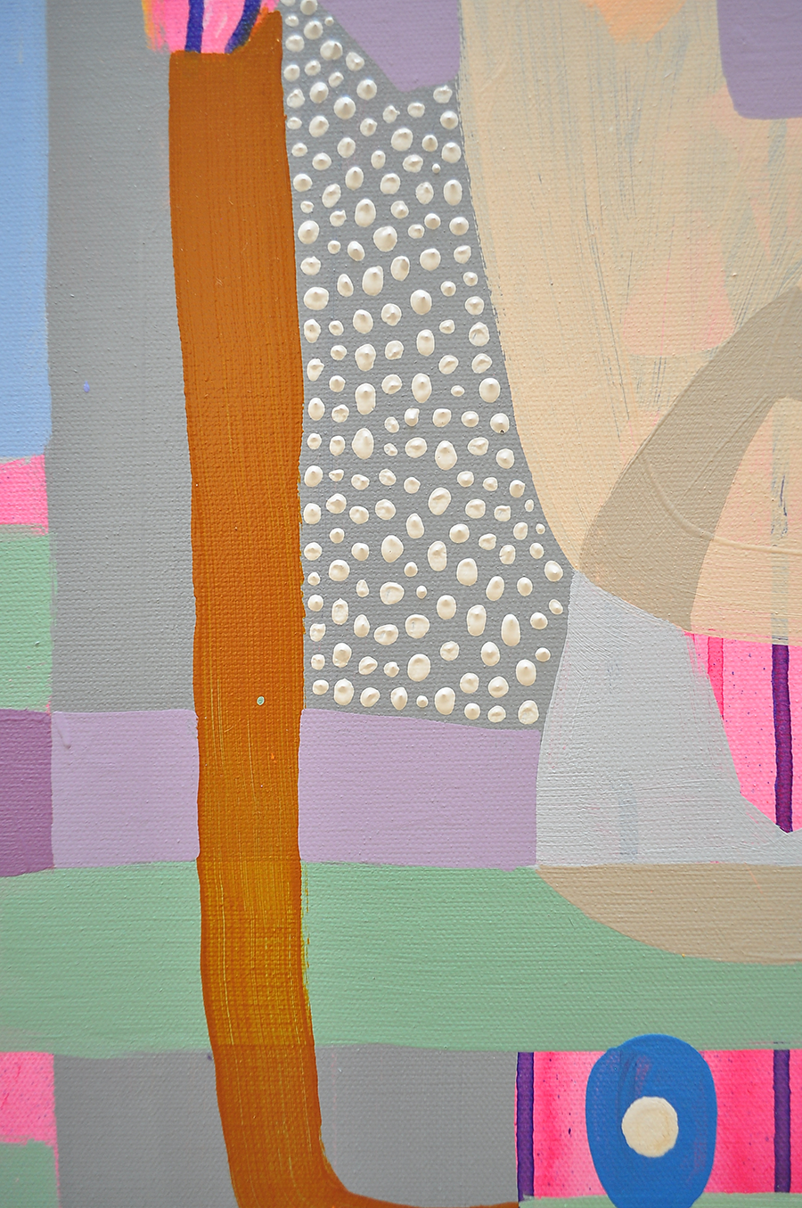 Fluorish - 48x48 on Canvas