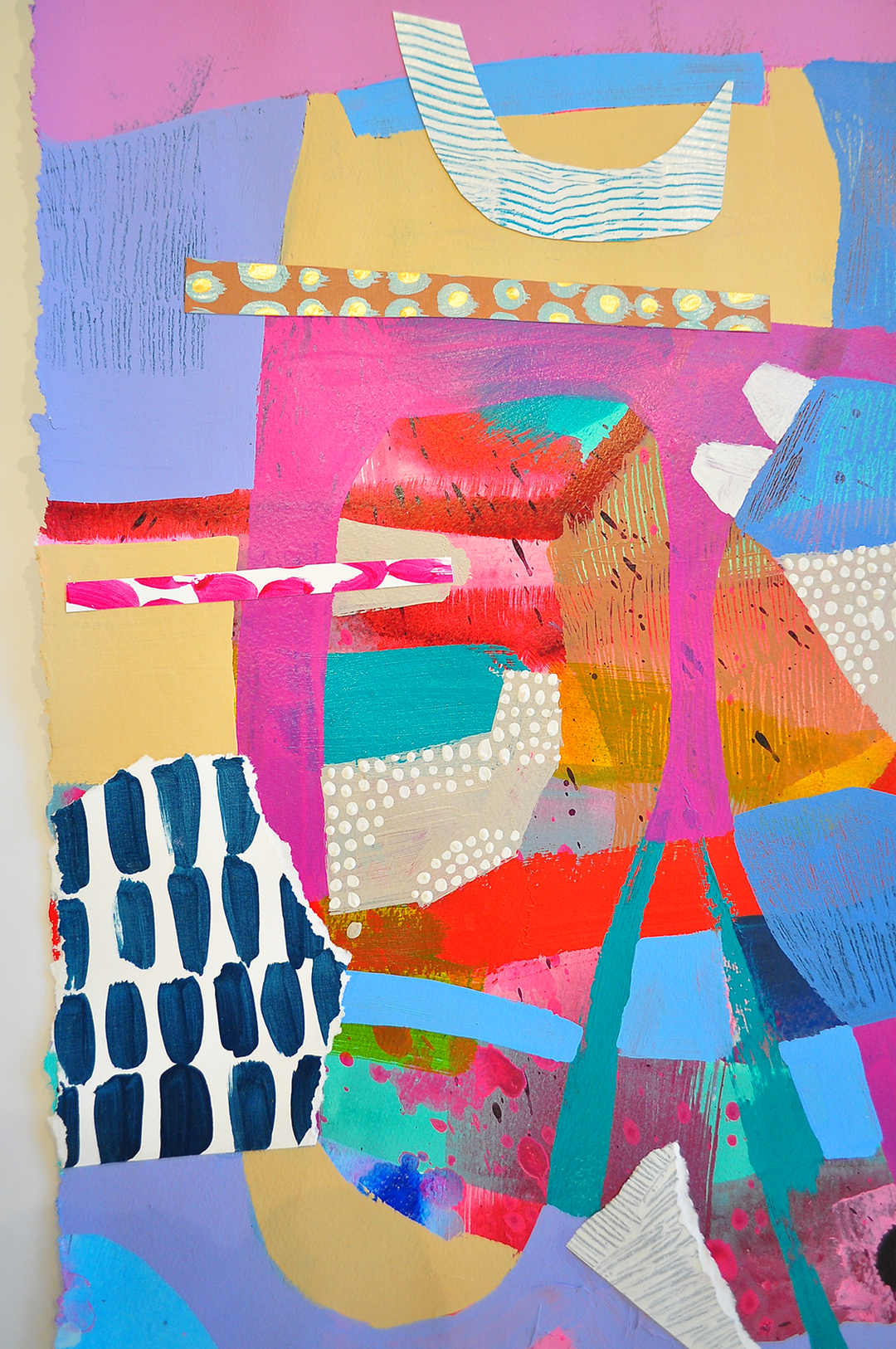 We'll Figure It Out - 22x30 Mixed Media on Paper
