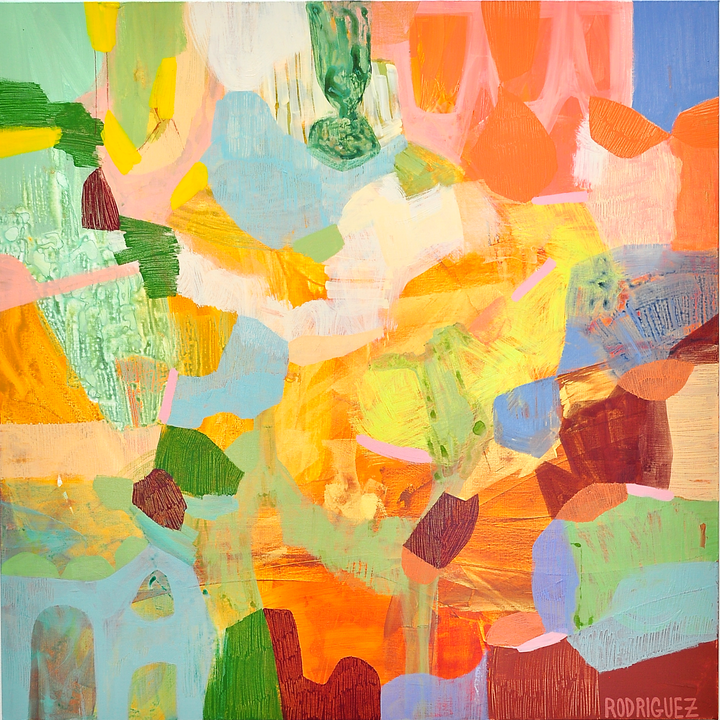 Swept Away - 48x48 on Canvas