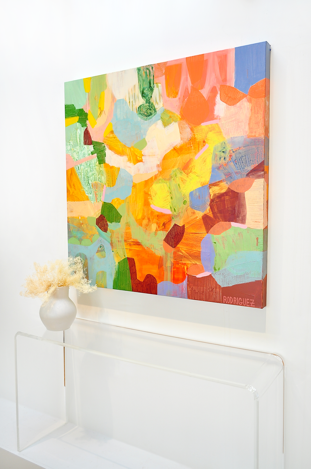 Swept Away - 48x48 on Canvas