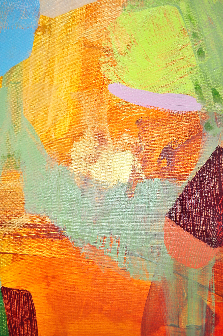 Swept Away - 48x48 on Canvas