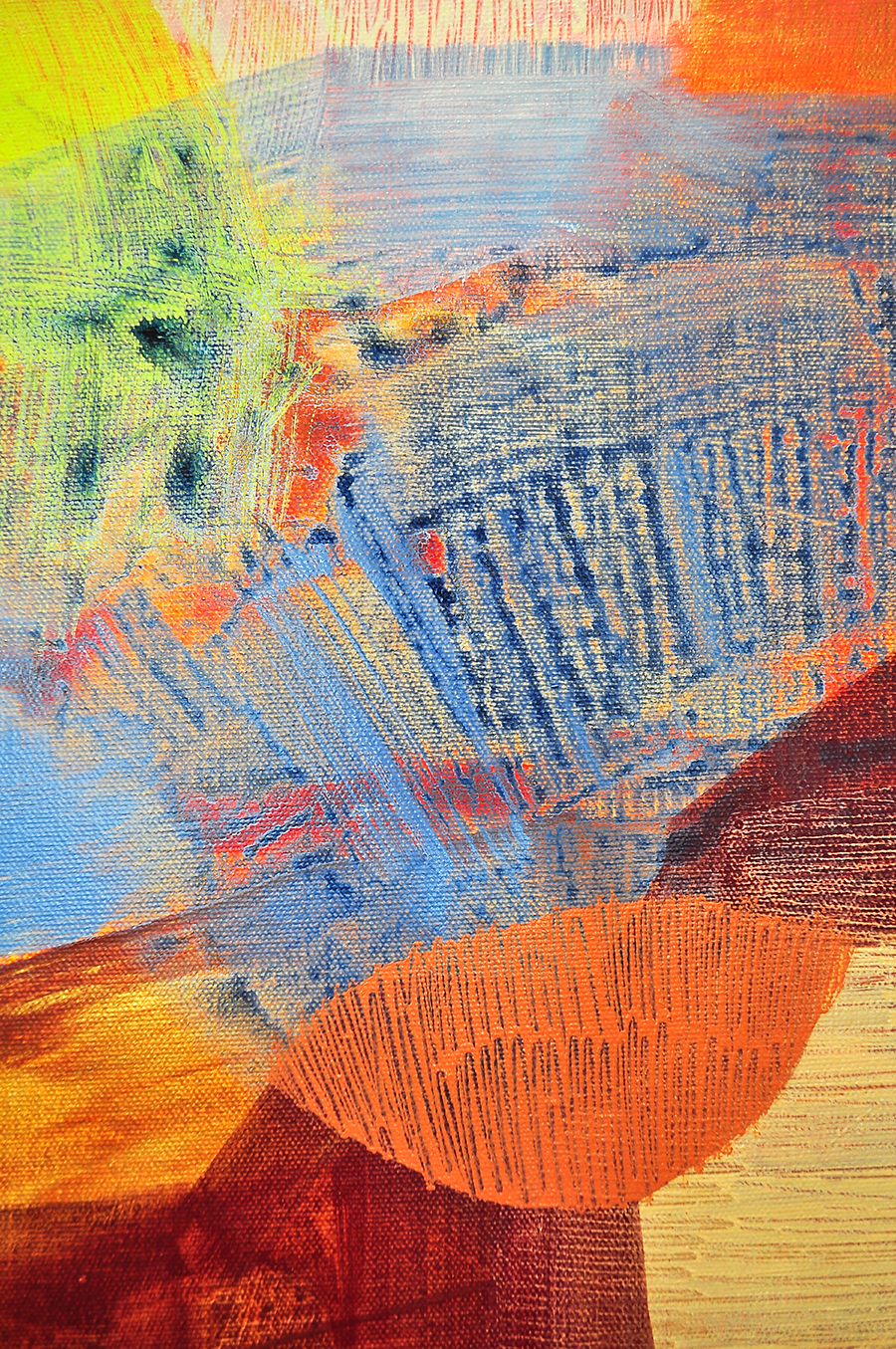 Swept Away - 48x48 on Canvas