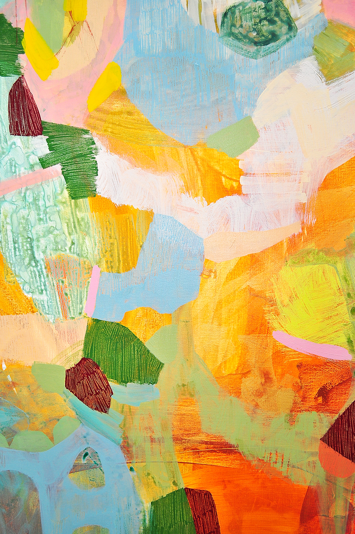 Swept Away - 48x48 on Canvas