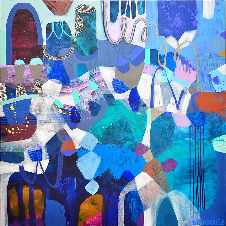 Dream A Little Dream Of Me - 48x48 on Canvas