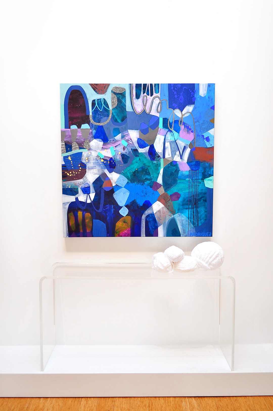 Dream A Little Dream Of Me - 48x48 on Canvas