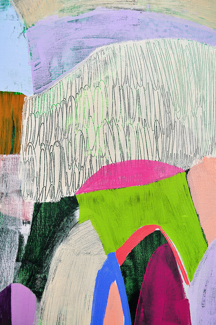 Singing Along To Our Favorite Song - 48x48 on Canvas