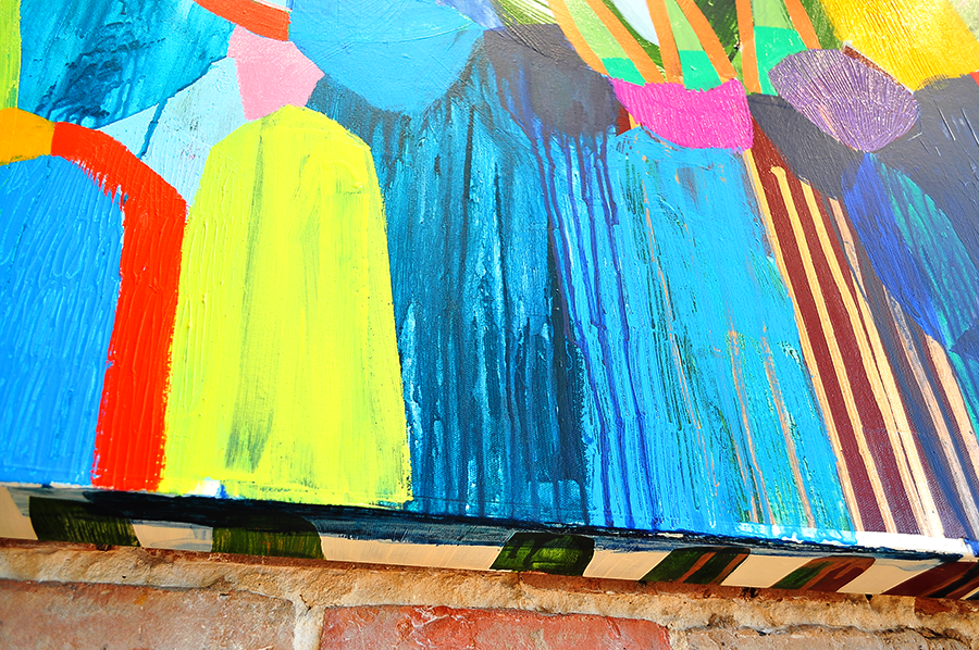 Float - 60x60 on Canvas