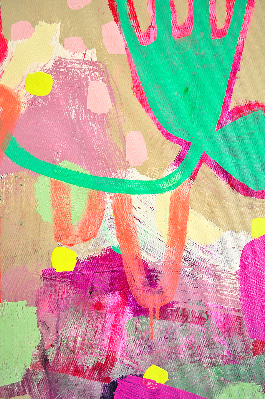 Float - 60x60 on Canvas
