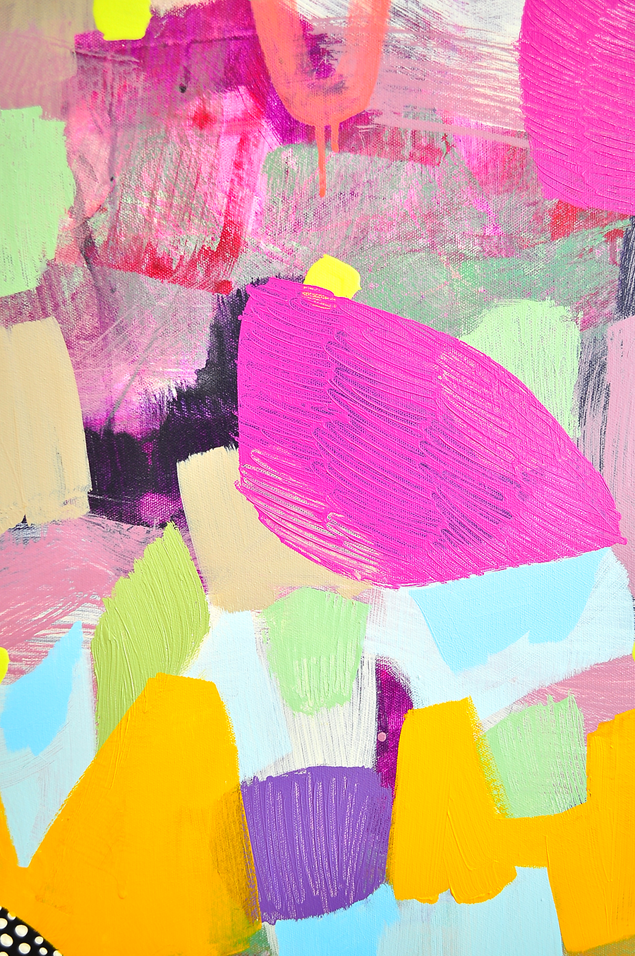 Float - 60x60 on Canvas
