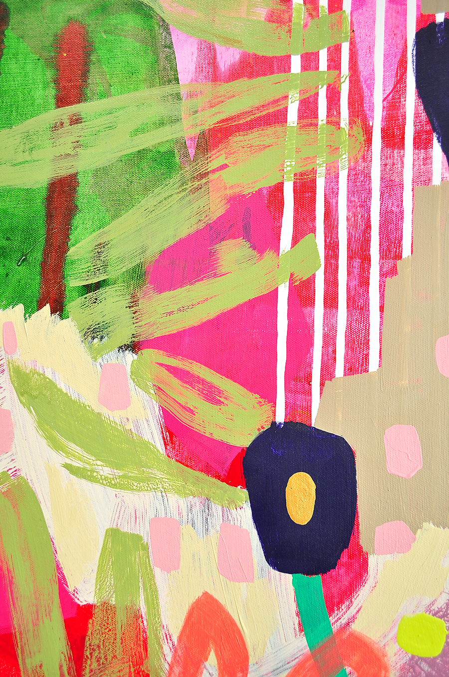 Float - 60x60 on Canvas