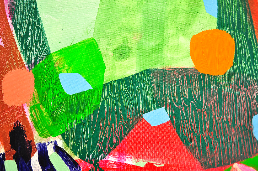 Float - 60x60 on Canvas