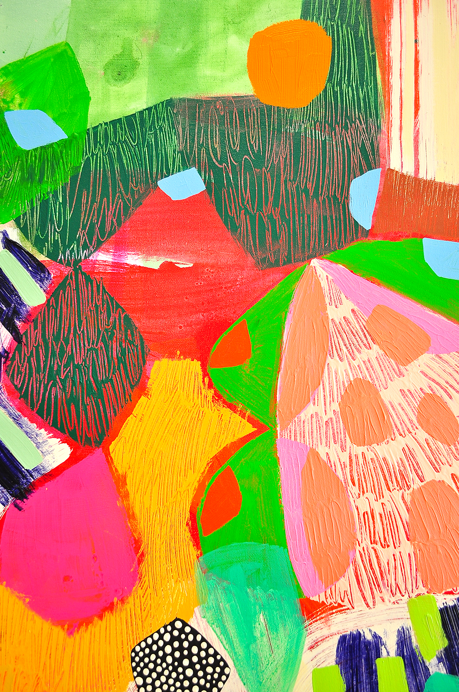 Float - 60x60 on Canvas
