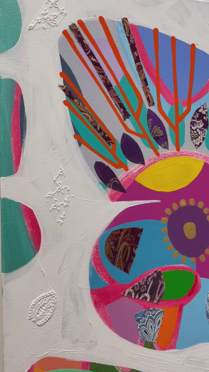 BETTER TOGETHER I - 60x48 ON CANVAS