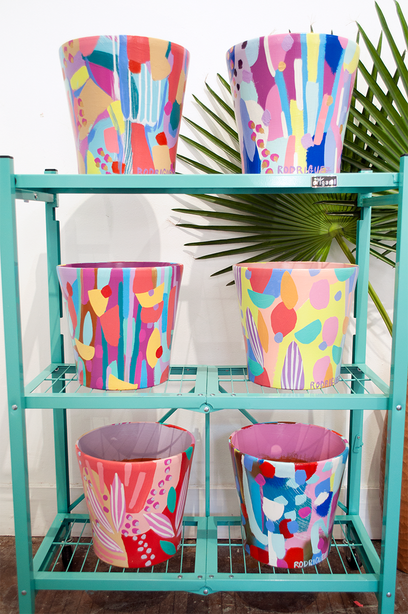 ABSTRACT PLANTER 6 - LARGE