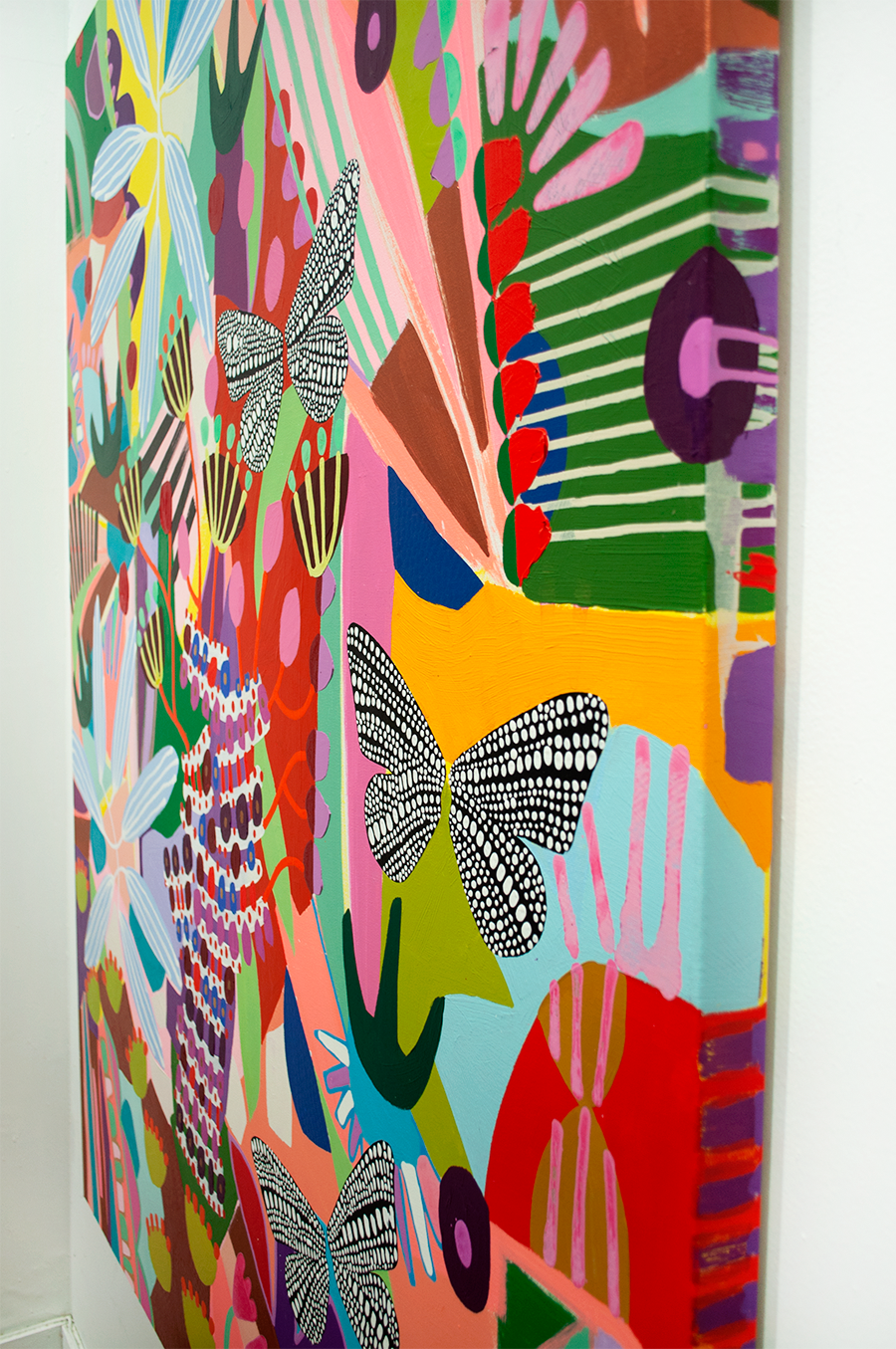 BEAUTIFUL, BROKEN AND ALWAYS TEMPORARY- 60x48 ON CANVAS