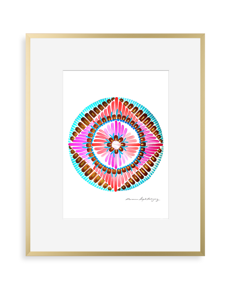 Contemporary art print by Marianne Angeli Rodriguez