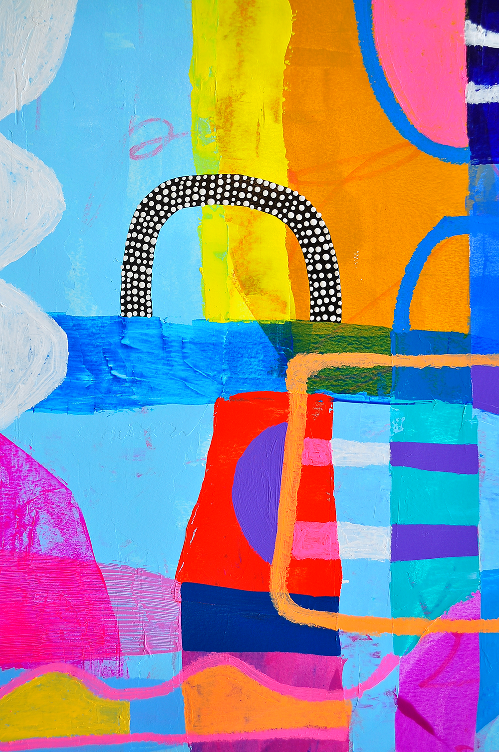Sand Between My Toes - 30x42 on Paper