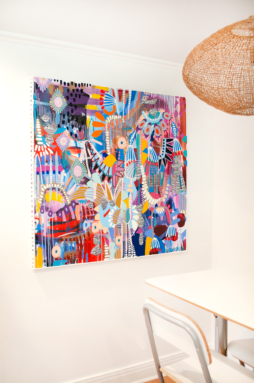 FESTIVAL OF HARVEST - 48x48 ON CANVAS