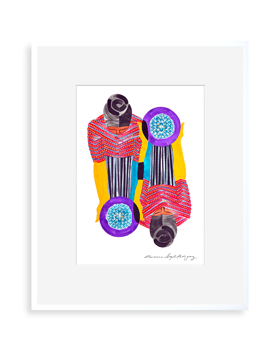 Contemporary art print by Marianne Angeli Rodriguez