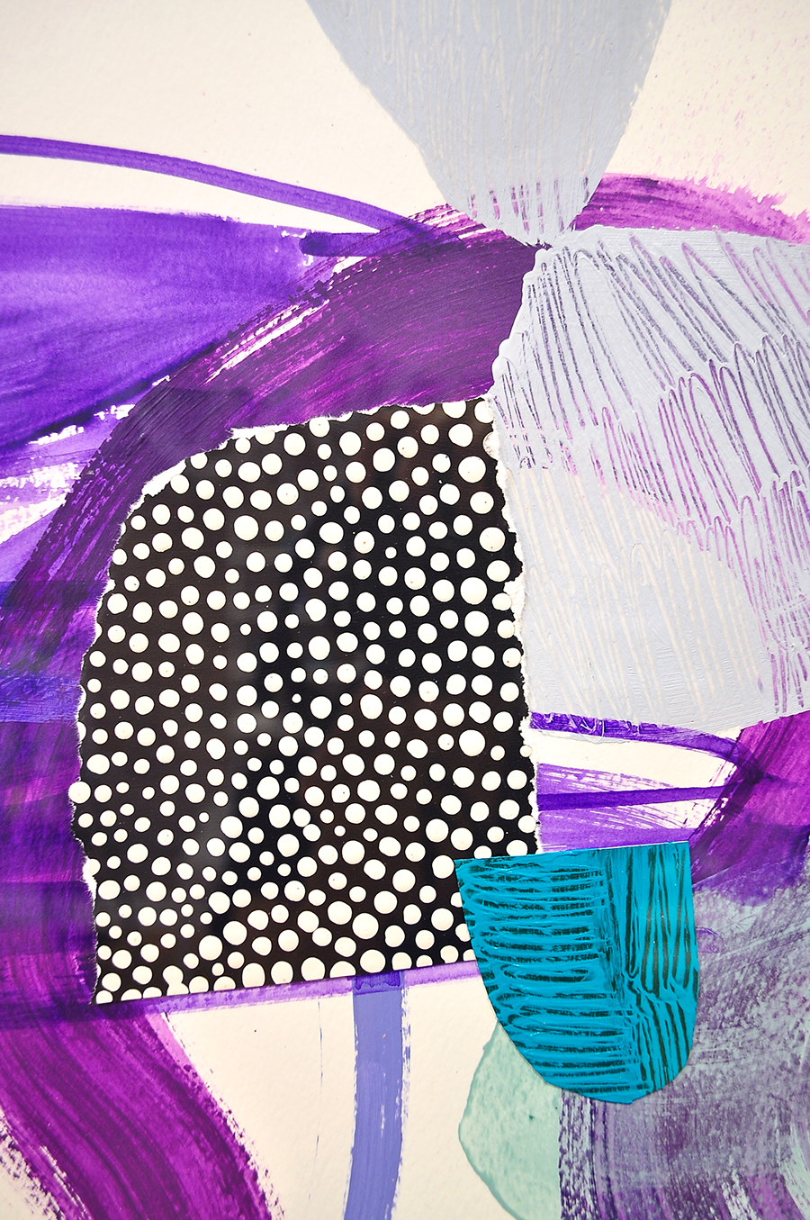 Instant Gratification - 28x36 Framed Mixed Media