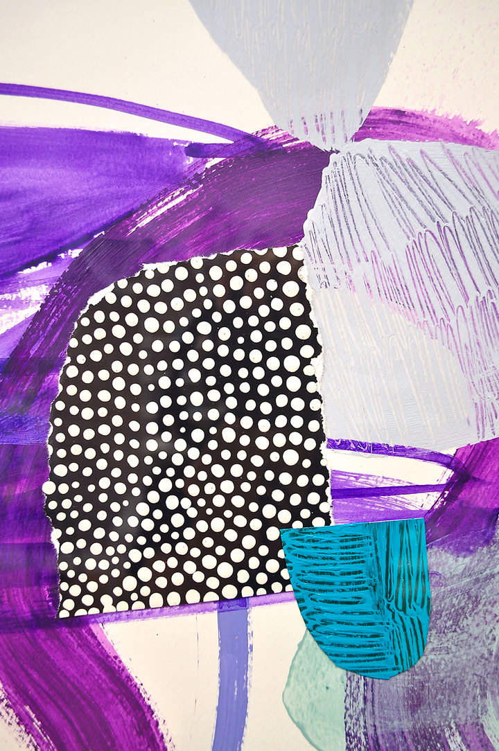 Instant Gratification - 28x36 Framed Mixed Media