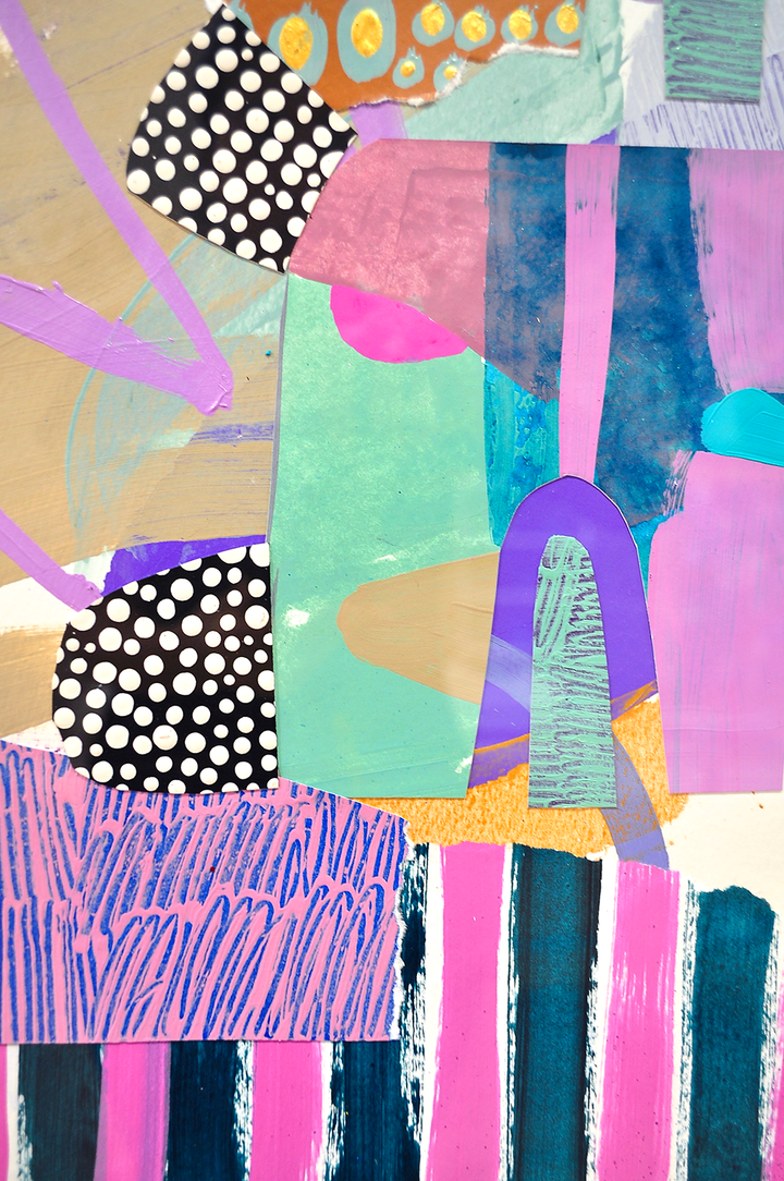 Instant Gratification - 28x36 Framed Mixed Media