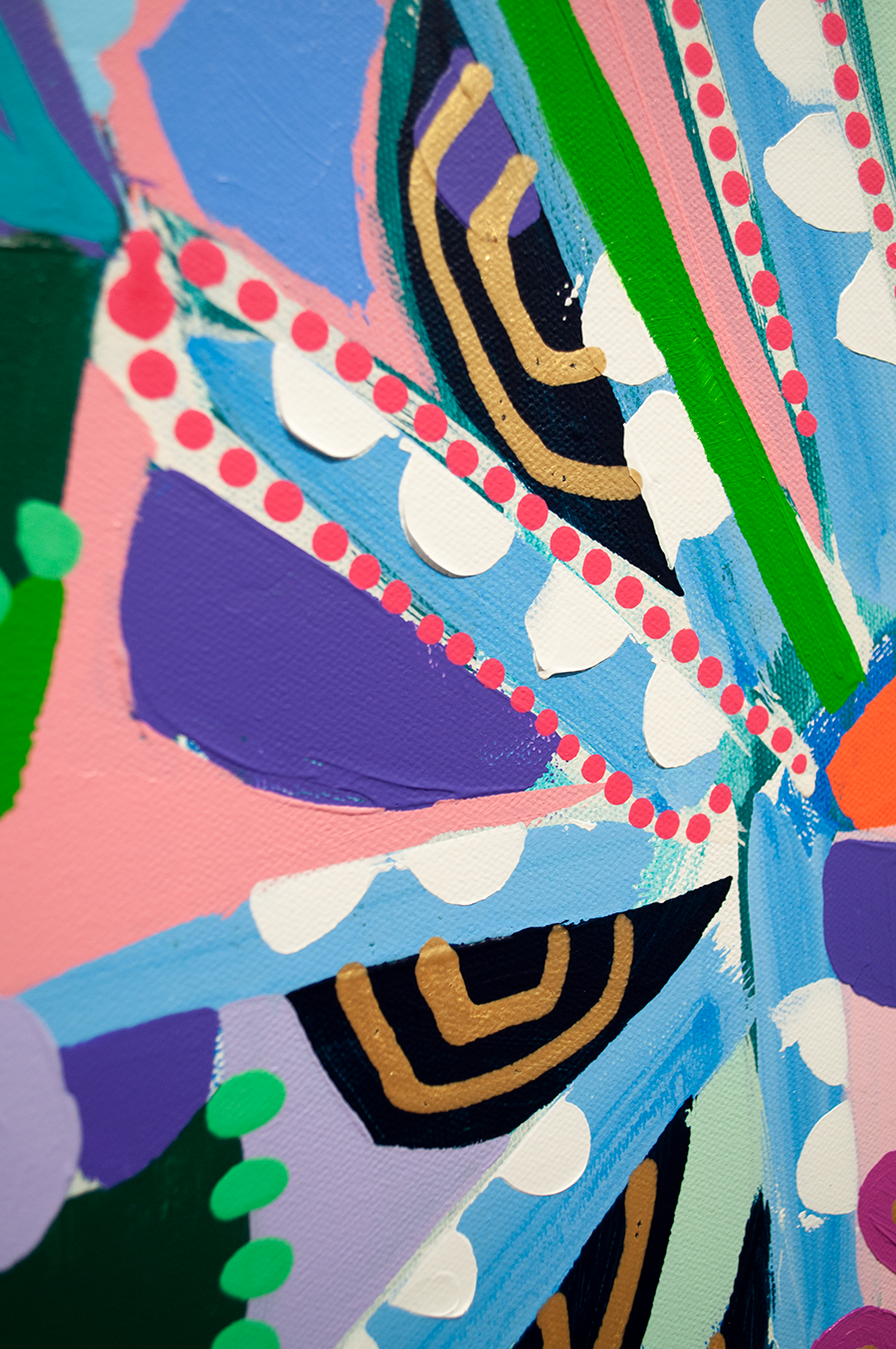 FROM THE GROUND UP - 48x48 ON CANVAS
