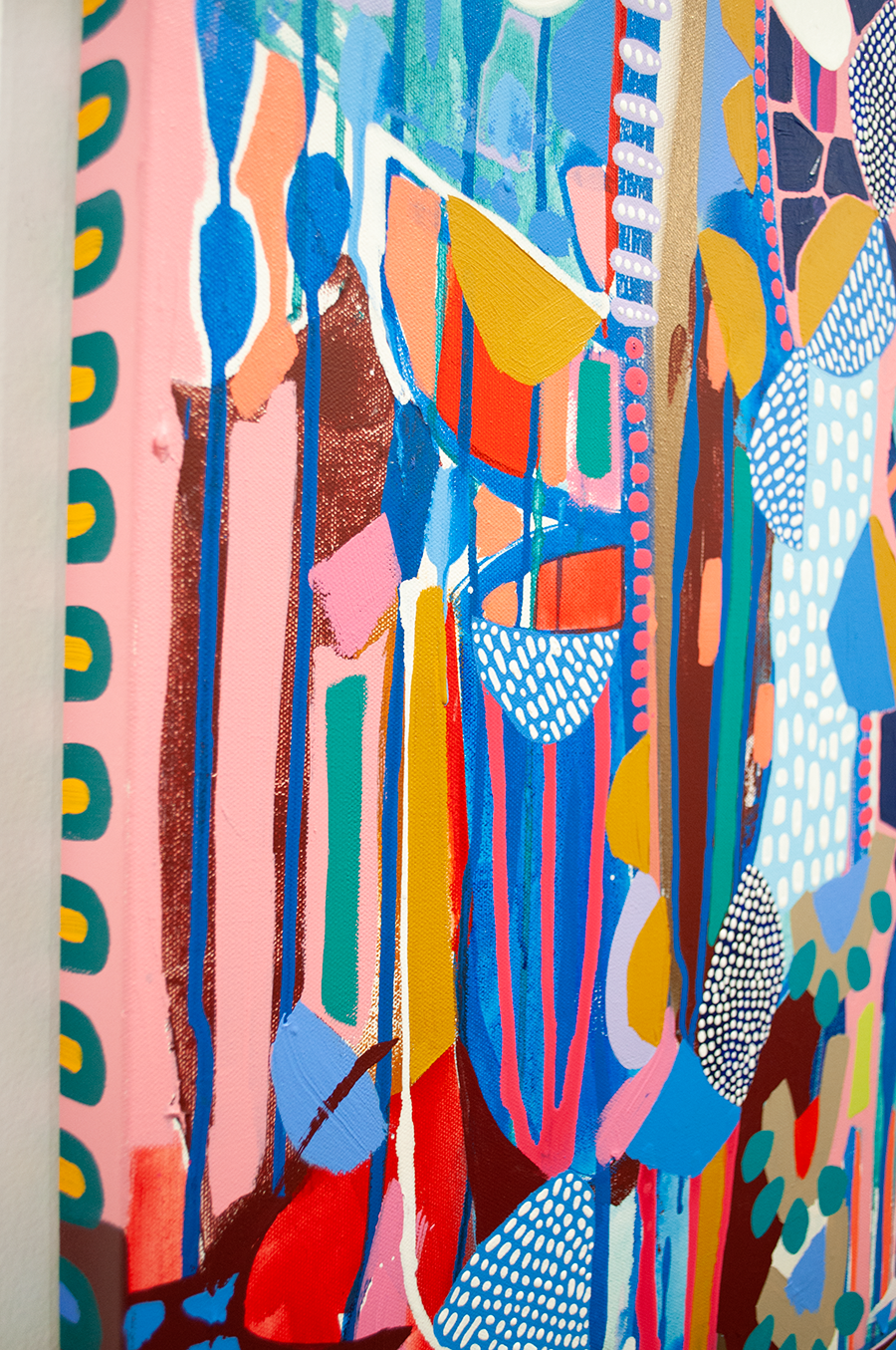 FROM THE GROUND UP - 48x48 ON CANVAS