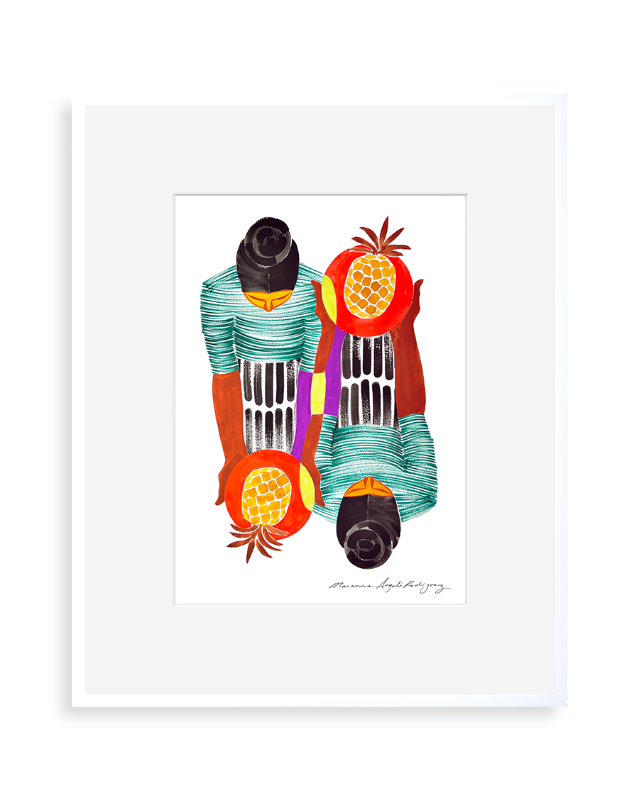Contemporary art print by Marianne Angeli Rodriguez