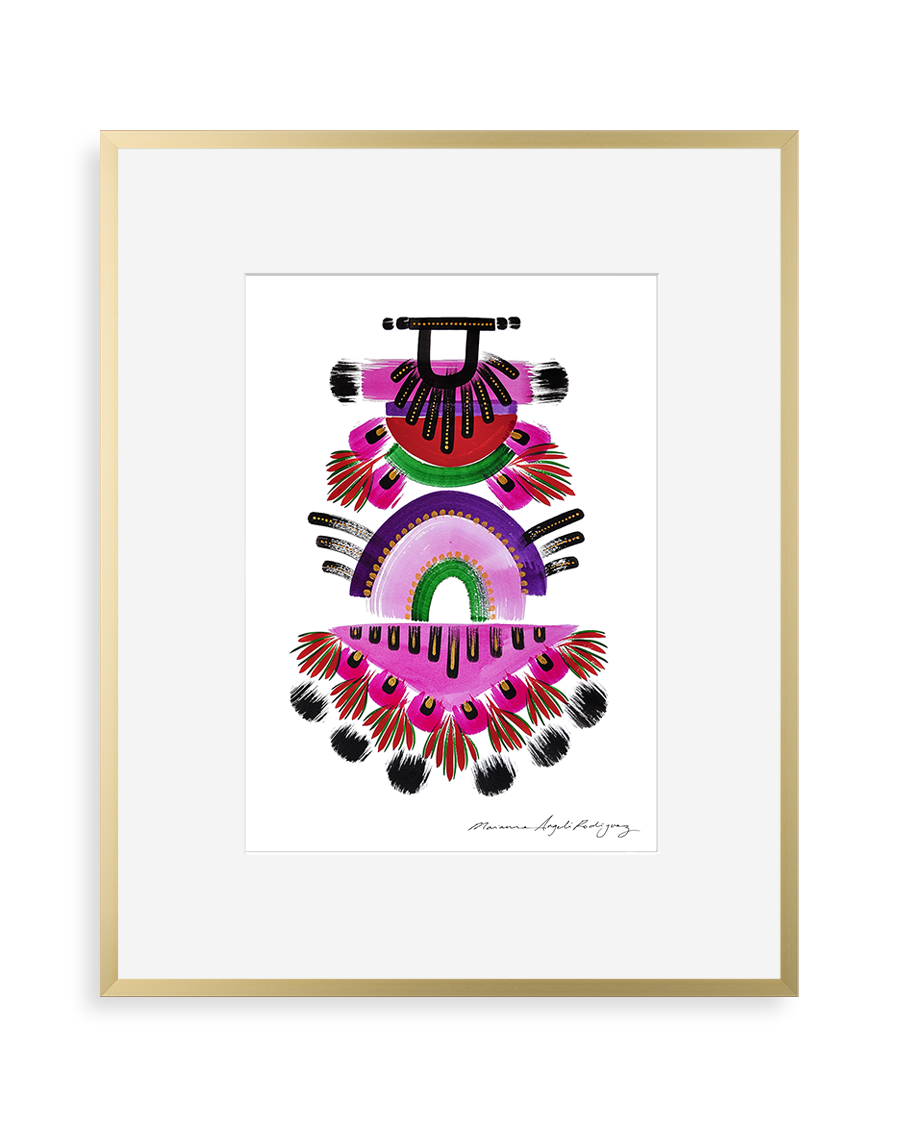 Contemporary art print by Marianne Angeli Rodriguez