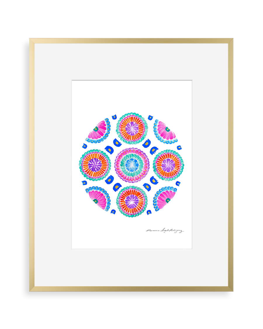 Contemporary art print by Marianne Angeli Rodriguez
