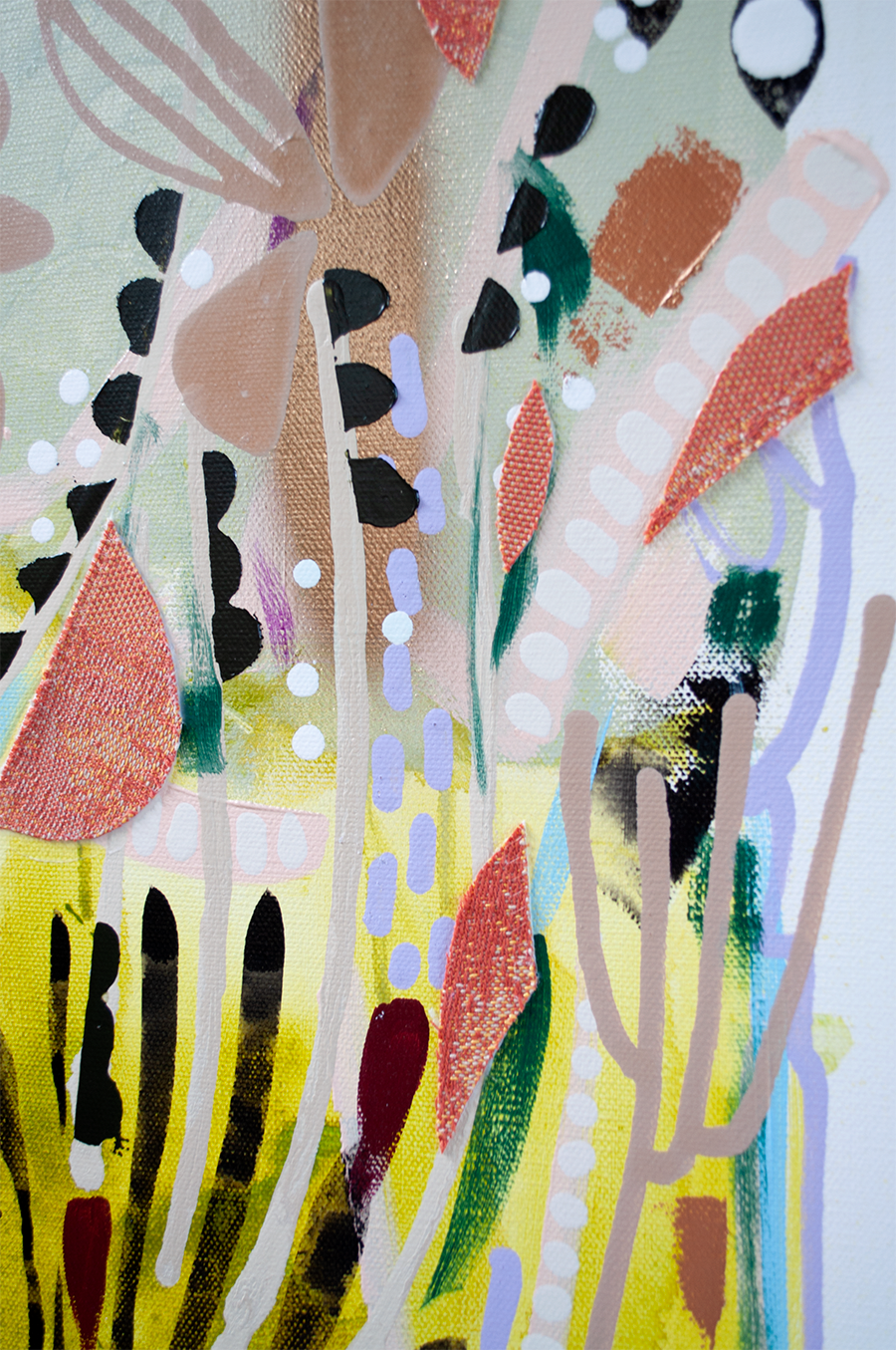 LAGOON - 36x36 ON CANVAS