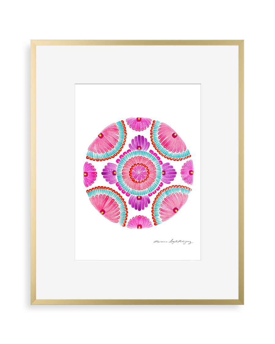 Contemporary art print by Marianne Angeli Rodriguez