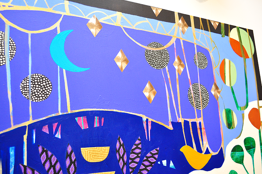 May Your Journey Be Blessed - 60x60 on Canvas