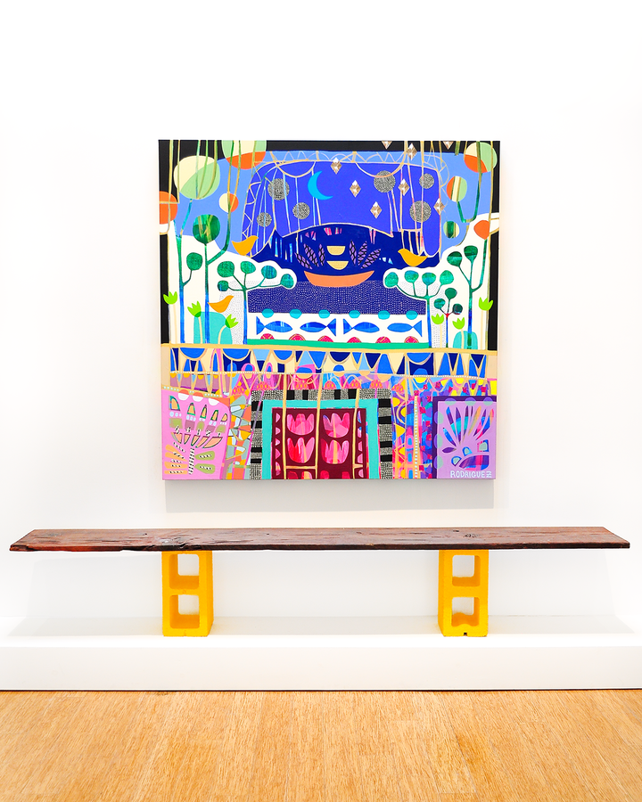 May Your Journey Be Blessed - 60x60 on Canvas