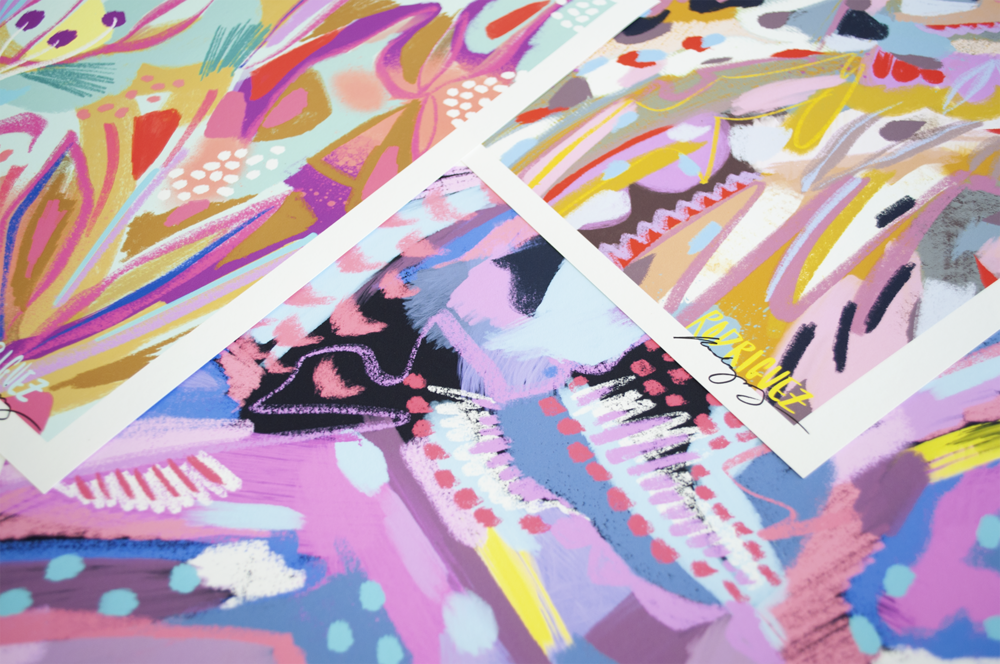 Contemporary art print by Marianne Angeli Rodriguez