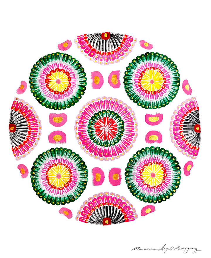 Contemporary art print by Marianne Angeli Rodriguez